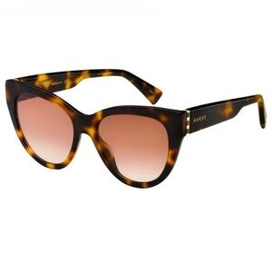 Gucci Havana Cat Sunglasses